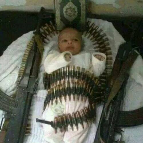 Hamas-baby-munition